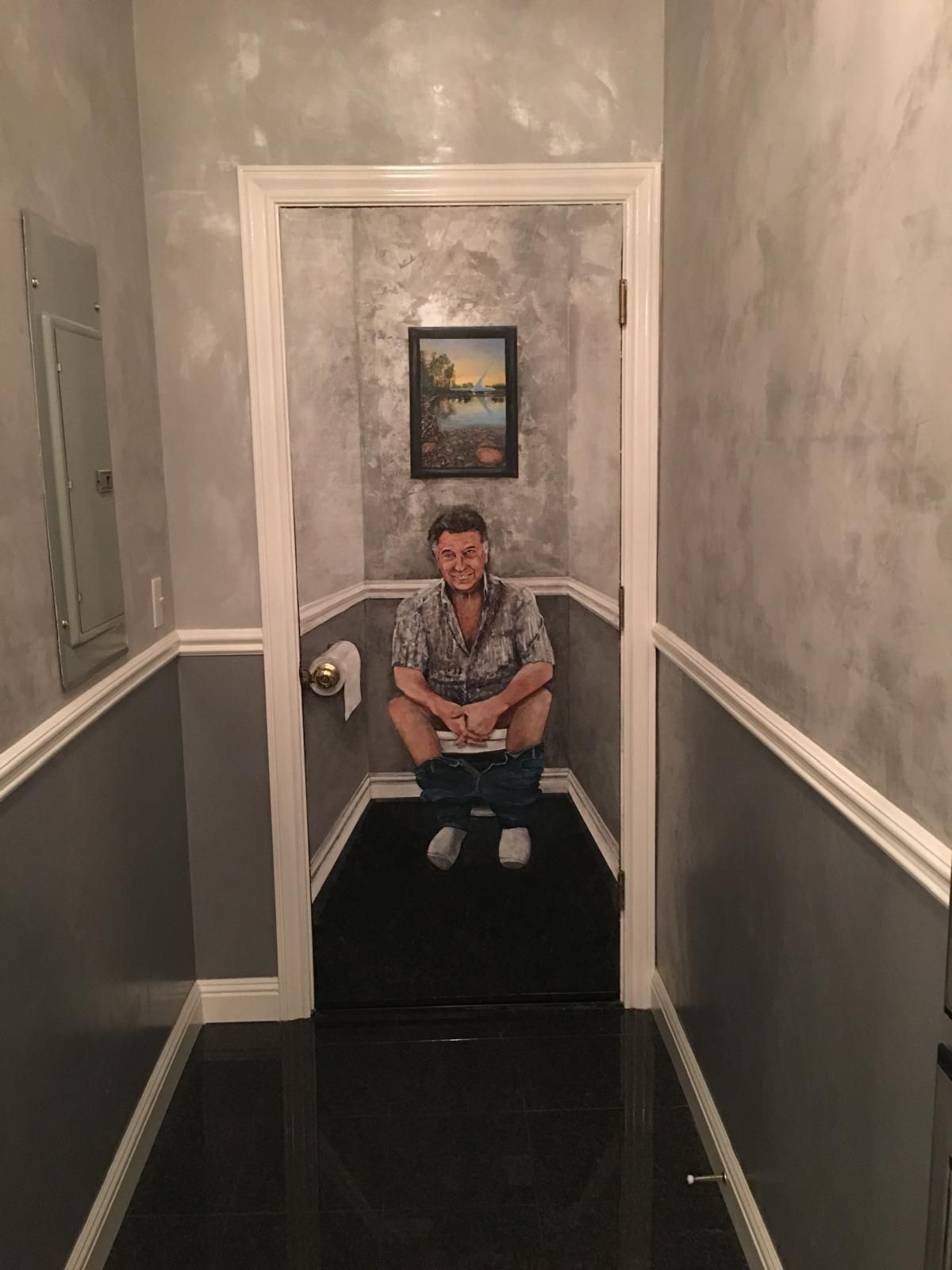 Bathroom Trompe L'oeil