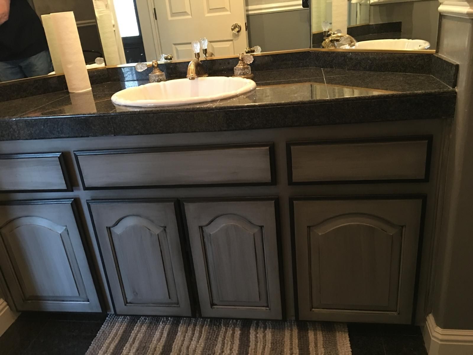 Faux Finish Vanity