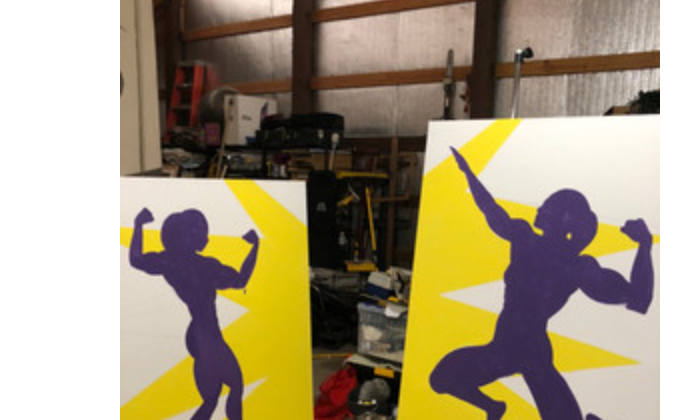 Fitness Dancers Mural